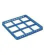 Dishwasher Basket Riser 9 compartments - For Mod. B9 - Blue Color - Dimensions cm L 50 x D 50 x H 4,5