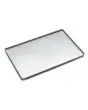 Aluminum baking tray cm 60 x 40 x 2 h