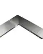 Step tray in stainless steel height cm 40 for corner 90° closed