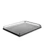 STAINLESS STEEL STORAGE SHELF TO BE PLACED ON TOP OF THE OVEN - DIMENSIONS CM L 55 x D 42,2 x H 6,7