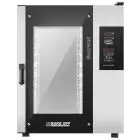 ELECTRIC CONVECTION AND STEAM OVEN WITH DIGITALS CONTROLS -  Cod. GOURMET 1021E - SUITABLE FOR GASTRONOMY - Capacity: n. 10 GN 2/1 o n. 20 GN 1/1 baking trays - Power Kw 24 - Electric power supply: 230/400 V 50/60 Hz - Max temperature: 270°C - Exterior di