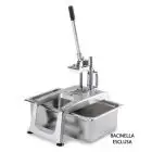MANUAL POTATO CUTTER - MOD. CF5 - PRODUCTION CAPACITY 100/150 Kg/h - DIMENSIONS cm L 28 x P 51,2 x 73,5 h