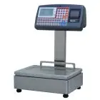 ELECTRONIC COUNTERTOP SCALE - MOD. SUMMA - CAPACITY: Kg 12/30 div. 2/5 grammes - DIMENSIONS CM L 37 X D 34 X h 55 - COLOURS AVAILABLE: PEARL BLACK, PEARL WHITE - EC STANDARDS