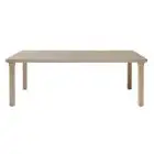 TABLE PER3 EXTENDABLE - MOD. 1893 - TECHNOPOLYMER TOP WITH SLATTED EFFECT - PAINTED ALUMINIUM LEGS cm 80x80 - 2 EXTENSIONS - FOR INDOOR/OUTDOOR USE - EXTENDABLE UP TO 220 cm - DIM. cm W 170/195/220 x D 100 x H 75