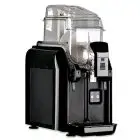 ELECTRONIC SLUSH MACHINE - MOD. BIG BIZ 1 - ALSO SUITABLE FOR SORBETS, COLD CREAMS AND COCKTAILS - SINGLE BOWL - No. 1 COMPRESSOR - CAPACITY 6L - COOLS PROUCT FROM BELOW UPWARDS - COMPACT - Dim. Cm. L 25 x D 47,6 x h 55,5 - CE APPROVED