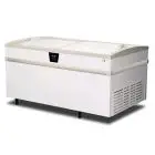REFRIGERATED ISLAND DISPLAY - MOD. EVO 150 GT - DIGITAL THERMOMETER - CAPACITY LT 564 - TEMPERATURE -18°/-23°C  - Dimensions cm L 152 x D 94,4 x h 84,8 - EC standards
