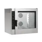 ELECTRIC GASTRONOMY AND PASTRY CONVECTION OVEN - Mod NEME72 - ELECTROMECHANICAL CONTROLS - HUMIDIFIER - TWO SPEED MODE - THREE PHASE 400/3/50 - POWER KW 9,6 - CAPACITY: 7 X (GN 1/1 ; 60 X 40) - TRAY SPACING cm 7,4 - DIMENSIONS cm L 90,7 X D 76,2 X h 85 - 