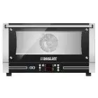 ELECTRIC STEAM CONVECTION OVEN WITH DIGITAL CONTROLS - Cod. BISTROT 364D - SUITABLE FOR PÂTISSERIE AND BAKERY - CAPACITY: n. 3 cm 60x40 baking trays - Power Kw 3,6 - SINGLE PHASE 230 V 50/60 Hz - Max temperature 270°C - Exterior dimensions cm L 83 x D 83 