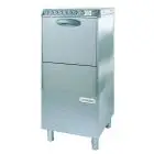 COMMERCIAL GRADE AISI 304 18/10 STAINLESS STEEL DISHWASHER - MOD. 4SA - THREE PHASE - MAX HEIGHT CLEARANCE cm 37 - SQUARE RACK cm 50 x 50 - CYCLE 60" / 120"  - Total dimensions cm 59,4x63,7x133,3
