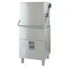 COMMERCIAL GRADE AISI 304 18/10 STAINLESS STEEL DISHWASHER - MOD. 62P/S ABS - THREE PHASE - MAX HEIGHT CLEARANCE cm 43 - SQUARE RACK cm 50 x 50 - ABS SYSTEM - CYCLE 60" / 120" -  Total dimensions cm 69,5x76x146