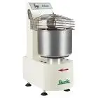 SPIRAL MIXER WITH FIXED HEAD - Mod BERTA 15 MN - Single-phase - Dough per cycle 15 kg - Power 1 Hp - 550 W - 230V/1/50Hz