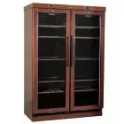 Wine display cooler - Mod CANTINETTA 2P - Ventilated - Temperature +3°/+16°C - Capacity Lt 690 - Dimensions L 127,5 x D 62 x H 183,7 cm