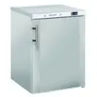 Upright freezer - Stainless steel - Mod CNX 2 - Static cooling - N 1 door - Capacity Lt 200 - Temperature -18º/-23ºC - Dimensions cm L 59,8 x D 67,9 x h 83,8