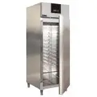 UPRIGHT FREEZER - AISI 304 STAINLESS STEEL - ICE CREAM-SPECIFIC - VENTILATED COOLING - Mod CREAM995BT - CAPACITY Lt 852 - N 1 DOOR - TEMPERATURE -18º/-22ºC - Dim cm L 74 x D 104,65 x h 210