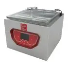 COUNTERTOP CHAMBER VACUUM PACKAGING MACHINE VACUUM LINE - Mod E VAC 25 - SEALING BAR mm 250