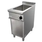 ELECTRIC BAIN MARIE, FREE-STANDING - MOD. G7LUGG1DC - N. 1 tank GN 1/1 h 20 cm - N. 1 open cupboard - Power kW 1,5 - Dimensions: cm L 40 x D 70 x H 85 - CE approved
