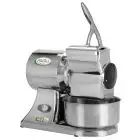 GRATER - MOD. GRAGSD3 - BODY ON RIGHT - SUPPLY V 230/400/50Hz THREE PHASE - POWER Kw 0,75 (1,0 Hp) - PRODUCTION PER HOUR Kg 70 - DIMENSIONS cm 22 X 38 X 38 - CE STANDARDS