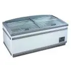REFRIGERATED DISPLAY - Mod POLO 18 - DIGITAL THERMOMETER - AUTOMATIC DEFROST - CAPACITY LT 630 - TEMPERATURE -18°/-21°C - DIMENSIONS cm L 185 x D 85 x H 79,5 - CE Standard