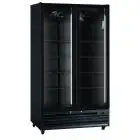 Refrigerated display for drinks with a capacity of 879 liters and temperature from 0 to +10 °C Klimaitalia ICOOL 110 BLACK