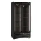 Refrigerated display for drinks with a capacity of 614 liters and temperature from 0 to +10 °C Klimaitalia ICOOL 80 BLACK
