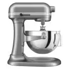 KITCHENAID PLANETARY MIXER - Mod K55S Heavy Duty Metal Silver - Metal Structure - 1 Bowl lt 5,2 - Power 375 W - Single-phase Power Supply 220-240V - Dimensions cm L 28,7 x D 37,1 x H 41,9
