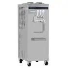FLOOR-STANDING SOFT SERVE ICE CREAM MACHINE - Mod GESO KE3 P VERTICAL - CAPACITY lt 2 x 12 - AIR/WATER-COOLED CONDENSER - THREE PHASE V 400/50Hz - POWER Kw 4,1 - DIMENSIONS cm 53x67/77x144