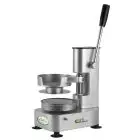 MANUAL HAMBURGER MAKER - MOD. PRAM13 - MOULD DIMENSIONS Ø cm 13 - DIMENSIONS Cm 19 X 30 X 28 - CE STANDARDS