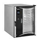 ELECTRIC CONVECTION AND STEAM OVEN WITH TOUCH SCREEN CONTROL PANEL WITH ICONS - Cod. MISTRAL 10T M14 VISION - SUITABLE FOR BAKERY AND PASTRY - AUTOMATIC WASHING CYCLE - VENTILATED - Tray capacity: no. 10 trays size cm 40x60 or 46x66 - Power kW 20 - THREE 