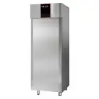 UPRIGHT FREEZER - STAINLESS STEEL AISI 304 - Mod CH07RMMBT - GASTRONORM 2/1 - CAPACITY 700 L - 1 DOOR - VENTILATION COOLING - TEMPERATURE -18 °  -22 ° C - Dim L 71 x D 80 x h 210 cm