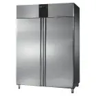 UPRIGHT FRIDGE - STAINLESS STEEL AISI 304 - Mod CH14RMPLMBT - GASTRONORM 2/1 - CAPACITY 1400 L - 2 DOORS - VENTILATION COOLING - TEMPERATURE -18 ° -22 ° C - Dim L 142 x D 80 x h 210 cm