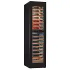 Wine display cooler with capacity Lt 385 and temperature +2° / +12 ° C / +12° / +20 ° C Klimaitalia UY 105 2VD