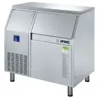 CRUSHED ICE MACHINE - Mod SPH 120 - ICE BIN CAPACITY Kg 55 - PRODUCTION UP TO AIR kg 120/24 h - PRODUCTION UP TO WATER kg 120/24 h - Dimensions cm L 92 x D 59,4 x H 77,8/88