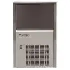 FULL CUBE ICE MACHINE - SPRAY SYSTEM - Cod. SS 25 - CUBE TYPE: S - CUBE: gr 14 - AIR-COOLED VERSION PRODUCES UP TO 22 kg/24h - WATER-COOLED VERSION PRODUCES UP TO 24 kg/24h - Dim. cm L 35 x D 47,5 x H 59 - CE approved