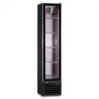 VERTICAL REFRIGERATED DISPLAY CASE FOR MEAT - Mod TH REGA - Static with agitator - Power of 180 W - Capacity of 164 liters - Temperature 0°/+4°C - Dimensions cm L 39 x D 47,5 x 188 H - CE standard