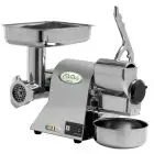 MEAT MINCER AND CHEESE GRATER - MOD. TCGR8A - FOOD GRADE ALUMINIUM MINCING SET - POWER Kw 0,38 (0,5Hp) - SUPPLY V 230/50Hz SINGLE PHASE - MEAT PRODUCTION PER HOUR Kg 15 - CHEESE PRODUCTION PER HOUR Kg 30 - DIMENSIONS Cm 26 x 38 x 36 - CE STANDARDS