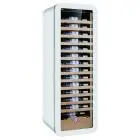 Wine display cooler with capacity Lt 268 and temperature +2 to +20 °C Klimaitalia VINARIUS 60 WHITE