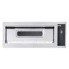ELECTRIC PIZZA OVEN - DIGITAL CONTROL - Mod. BASIC 4/D CPR - Single deck oven - firebrick oven top and base (sides excluded) - Chamber dimensions cm L 66 x D 66 x 14 h - N. Pizzas 4 (Ø cm 32) - Power 4,7 Kw - CE APPROVED