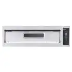ELECTRIC PIZZA OVEN - DIGITAL CONTROL - Mod. BASIC XL9/D - Single deck oven - firebrick oven base - Chamber dimensions cm L 108 x D 108 x 14 h - N. Pizzas 9 (Ø cm 35) - Power 13,2 Kw - CE APPROVED