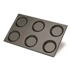 ALUMINIUM GASTRONORM 1/1 OMELETTE TRAY - mm 530x325