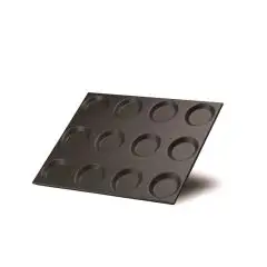 ALUMINIUM GASTRONORM 2/1 OMELETTE TRAY - mm 650x530