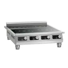 Induction boiling top three-phase with glass Bartscher 4P 35-1 TCK