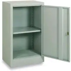 SHORT METAL LOCKER - N.1 ANTA - MOD. BAS60 - Single unit structure - DIMENSIONS Cm L60x D40x H100 - Volume m³ 0,25 - Weight Kg. 19