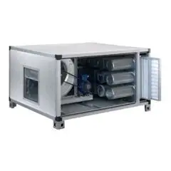 Three phase activated carbon filtre unit