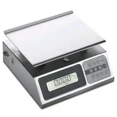 SCALE - MOD. BIL 40G - BOWL DIMENSIONS cm 24x18 - MAX CAPACITY kg 40 - EC STANDARDS