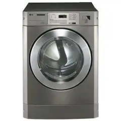 LG WASHING MACHINE - MOD. TITAN C - PLATINUM STRUCTURE - STAINLESS STEEL DRUM - DIRECT DRIVE INVERTER MOTOR - CUSTOMIZABLE PROGRAMS - CAPACITY Kg 15 - SPIN SPEED 980 RPM - DIMENSIONS cm L 73,7 x D 81,4 x H 103,6