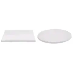 WORKTOP - Mod. HPL - STRUCTURE IN LAMINATED HPL - SQUARE AND ROUND TOPS (DEPENDING ON THE MODEL) - THICKNESS OF 1.2 CM - CE STANDARD
