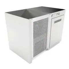 RECESSED REFRIGERATED UNDER BAR COUNTER - MOD. CIR850/BT100 - Negative Temperature (freezer) -18°C/-20°C - L. 100 cm - BUILT-IN CONDENSING UNIT