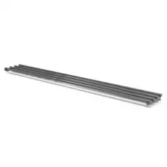 Tubular tray rail