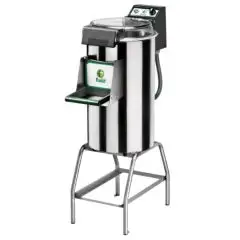 MUSSEL CLEANER Mod. LCF18 - Loading capacity kg 10-18 - Production per hour kg/h 220 - (Mussel tray included) - POWER SUPPLY: SINGLE OR THREE PHASE - Power hp 1,2 / 900W - CE APPROVED