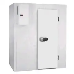 Modular cold room - Panel thickness cm 10 - Flooring included - H 260 - Width between cm 120 and cm 180 - N. 1 door cm 80 x h 185 - Motor not included